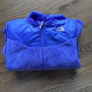 girls north face fleece
